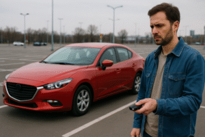 Kai automobilis nereaguoja į raktą