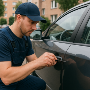 Avarinis automobilio atrakinimas Vilniuje