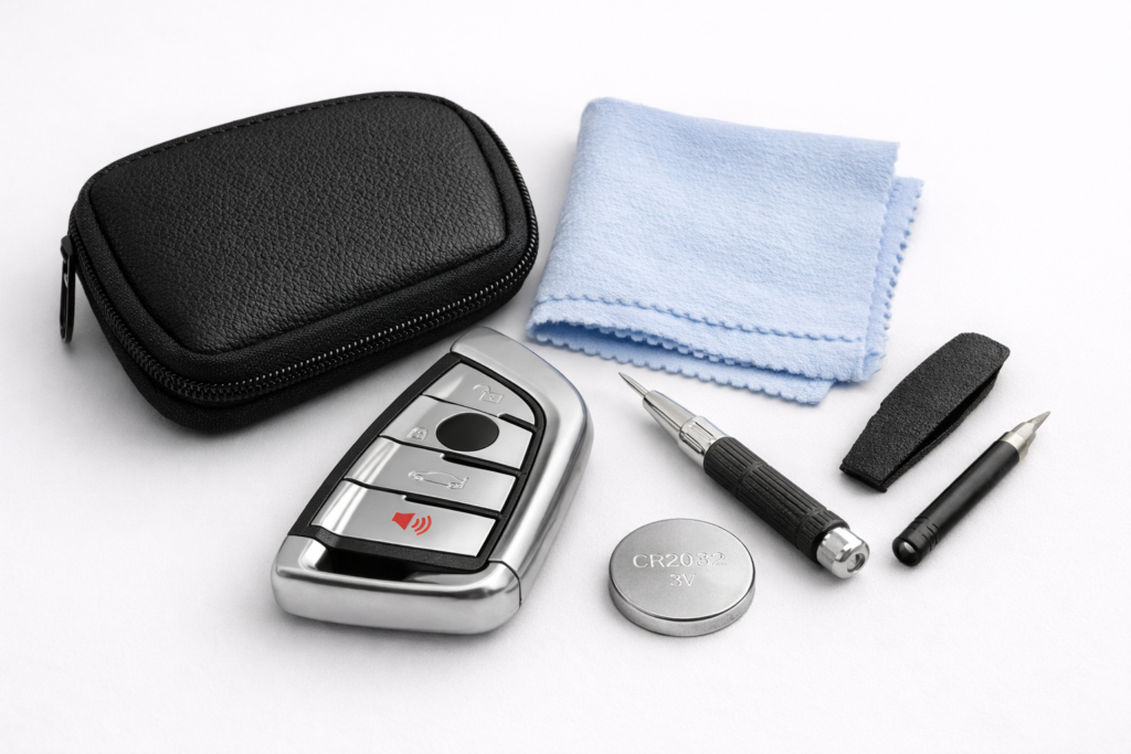 Automobilio rakto priežiūra