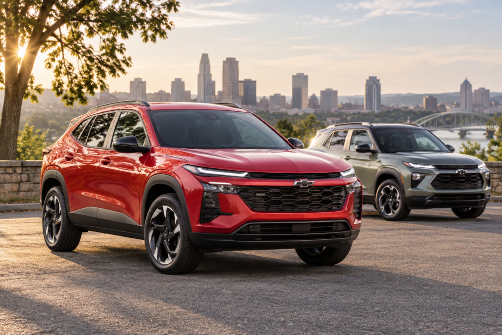 2027 m. „Chevrolet Trax“ ir „Trailblazer“ turės daugiau standartinės įrangos
