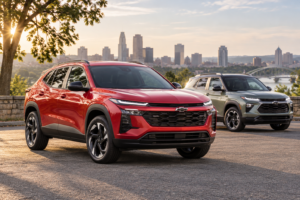 2027 m. „Chevrolet Trax“ ir „Trailblazer“ turės daugiau standartinės įrangos