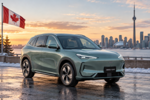 „Geely“ planuoja Kanadoje pardavinėti automobilius nuo 2027 m.