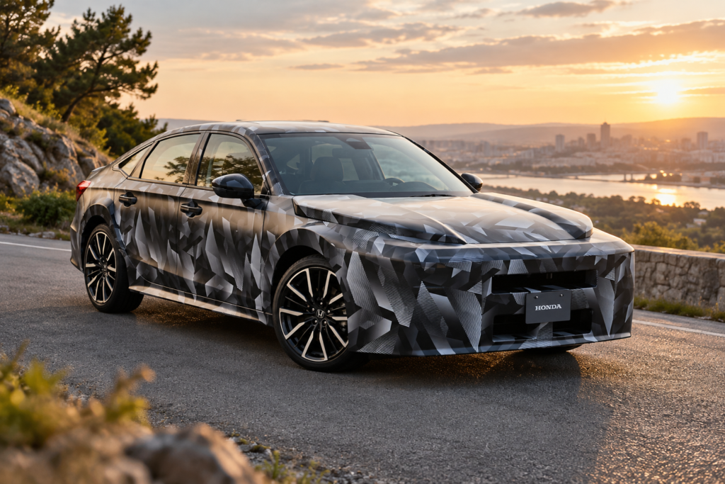 „Honda“ hibridinė sistema 2027 m. plėsis pasaulyje, bet detalių dar nedaug